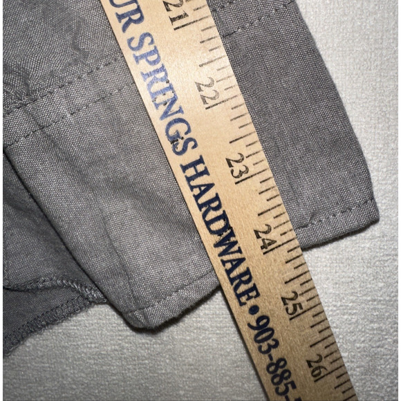 Wrangler Shirt Men's 2XL Western Pearl Snap Long Sleeve Gray Cotton - Picture 4 of 10